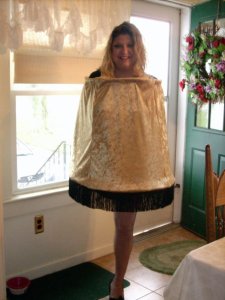 Amputee Humor...My famous halloween costume of the "Leg Lamp" from Christmas Story