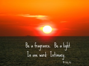 be a fragrance be a light